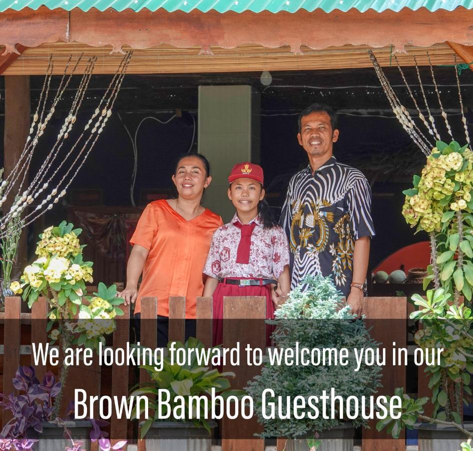 Brown Bamboo Guest House & Trekking Букит-Лаванг Экстерьер фото